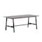 Flash Furniture Redmond 72x36 Conf Tbl w/1in. Thick Dbl Sided Laminate Tbl Top w/PVC and A-Frame Steel Bse, Gry Oak MT-M7236-LTGRY-ABF-GG - alternate 4